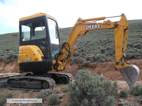 john deere 27c mini excavator|john deere 27zts.